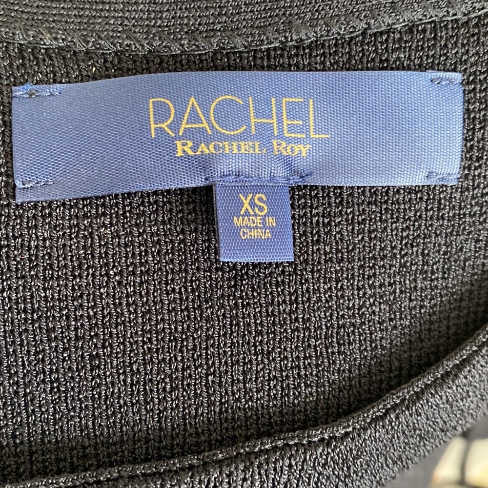 RACHAEL Rachel Roy Black Crop Top Size XS - Picture 4 of 4